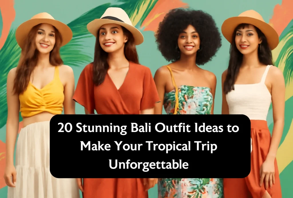 20 Stunning Bali Outfit Ideas to Make Your Tropical Trip Unforgettable