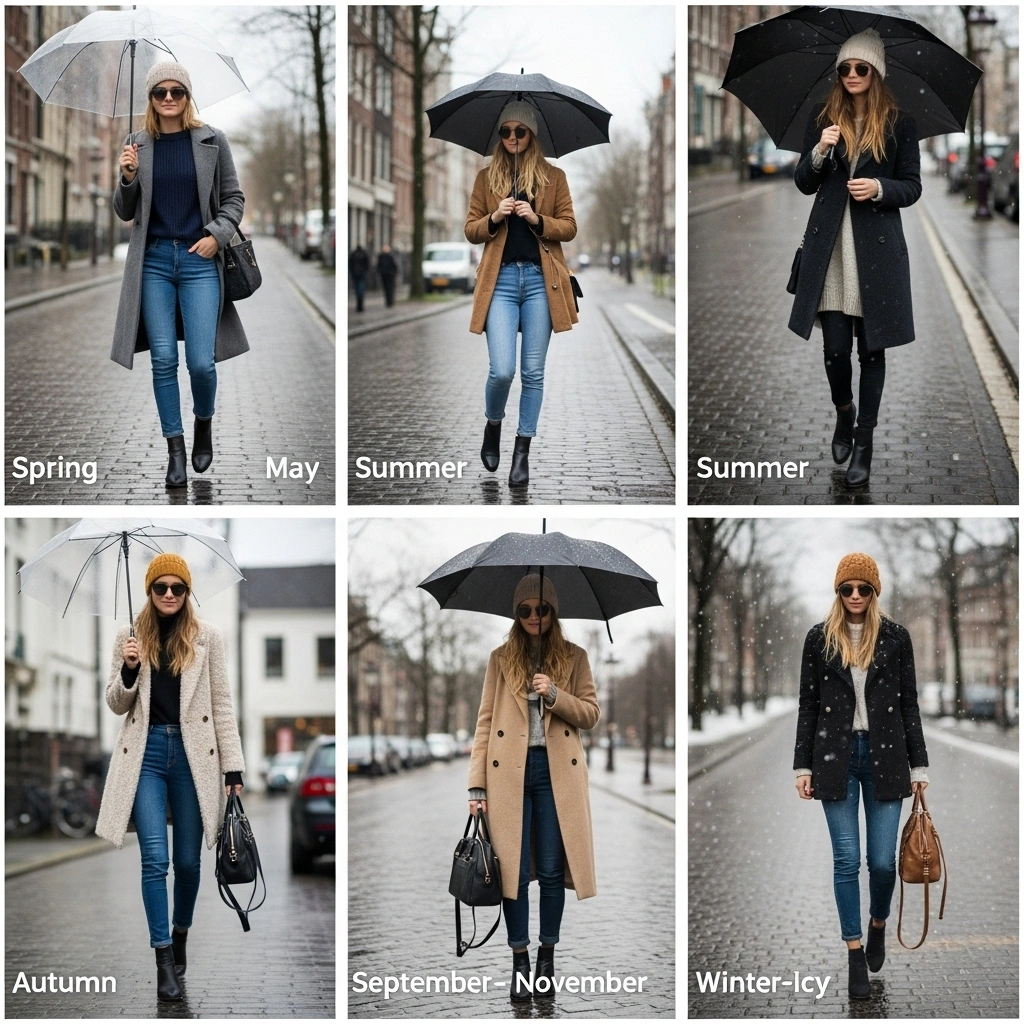 What To Wear in Amsterdam: 25 Stylish Outfit Ideas for Every Season