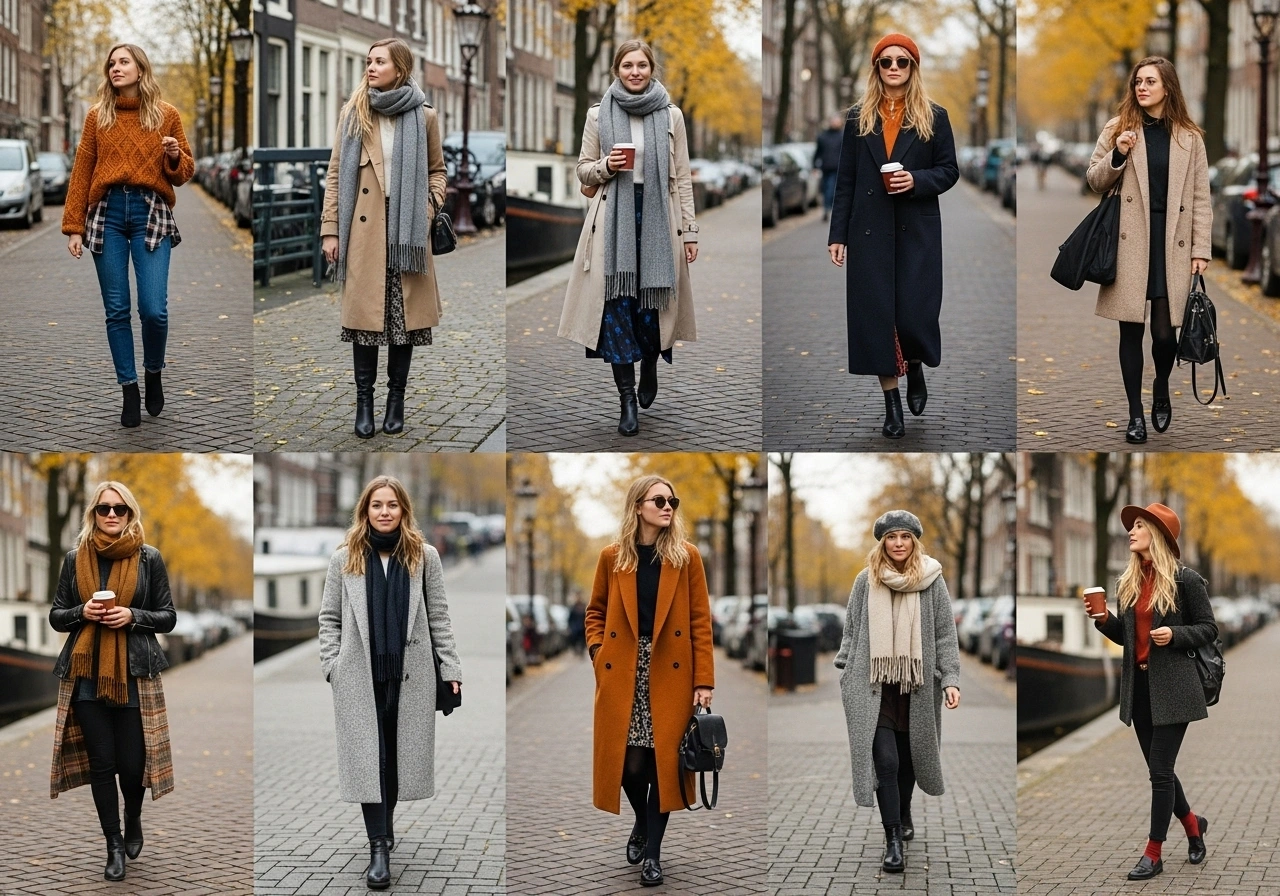 What To Wear in Amsterdam: 25 Stylish Outfit Ideas for Every Season