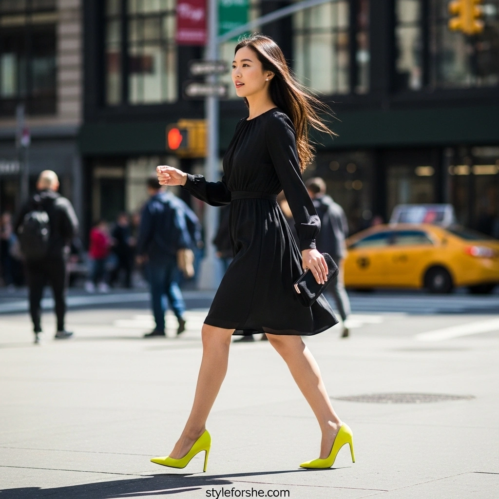 17 Stylish Outfit Ideas to Wear with a Black Dress