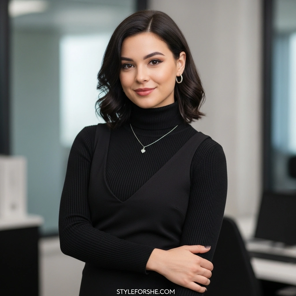 17 Stylish Outfit Ideas to Wear with a Black Dress