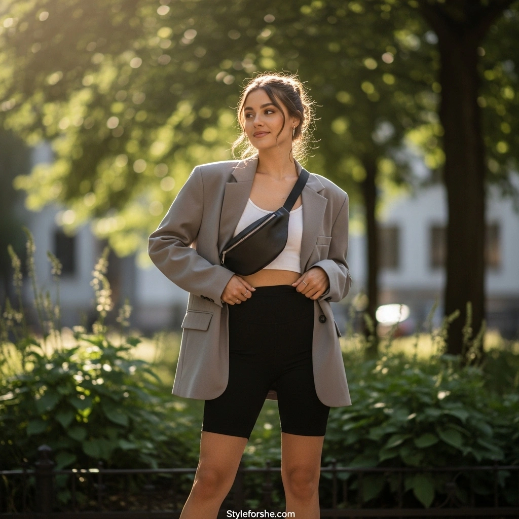 20 Cute Biker Short Outfits Ideas You’ll Want to Try