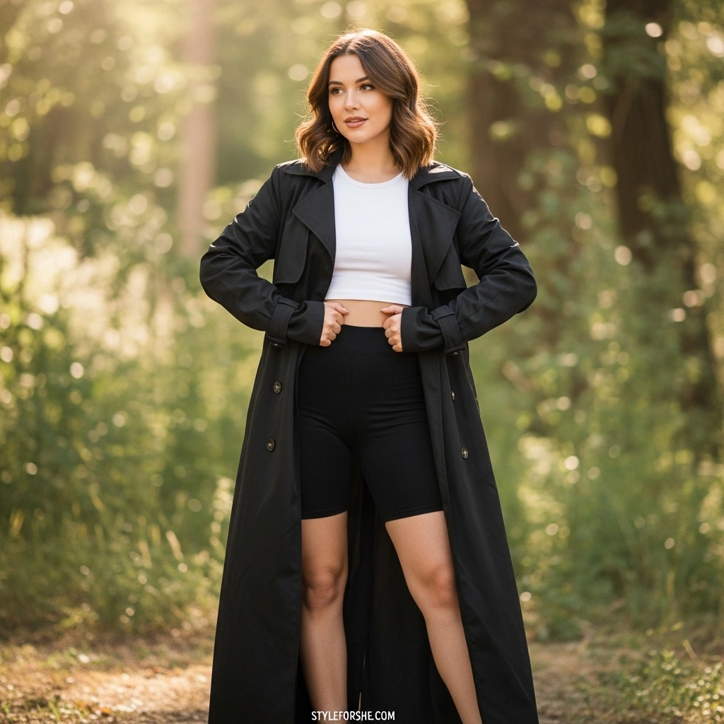 20 Cute Biker Short Outfits Ideas You’ll Want to Try