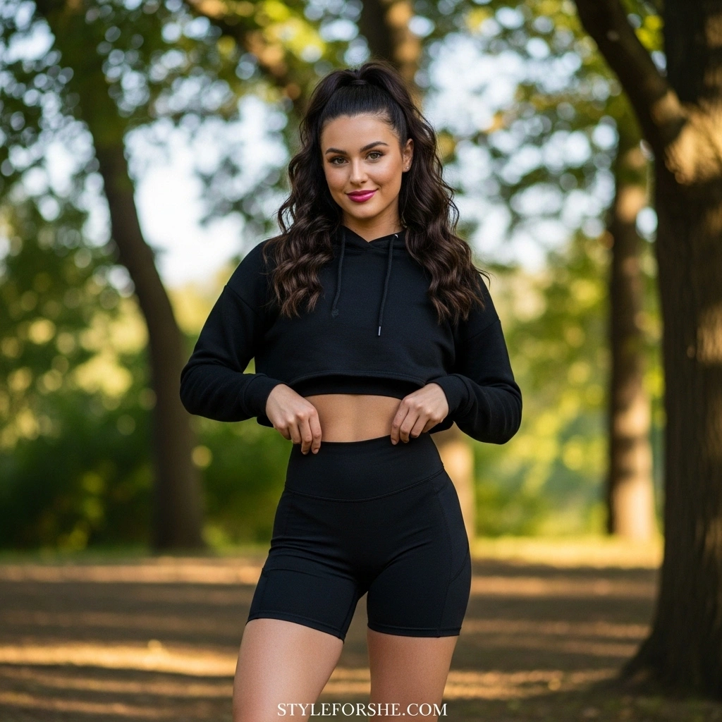20 Cute Biker Short Outfits Ideas You’ll Want to Try