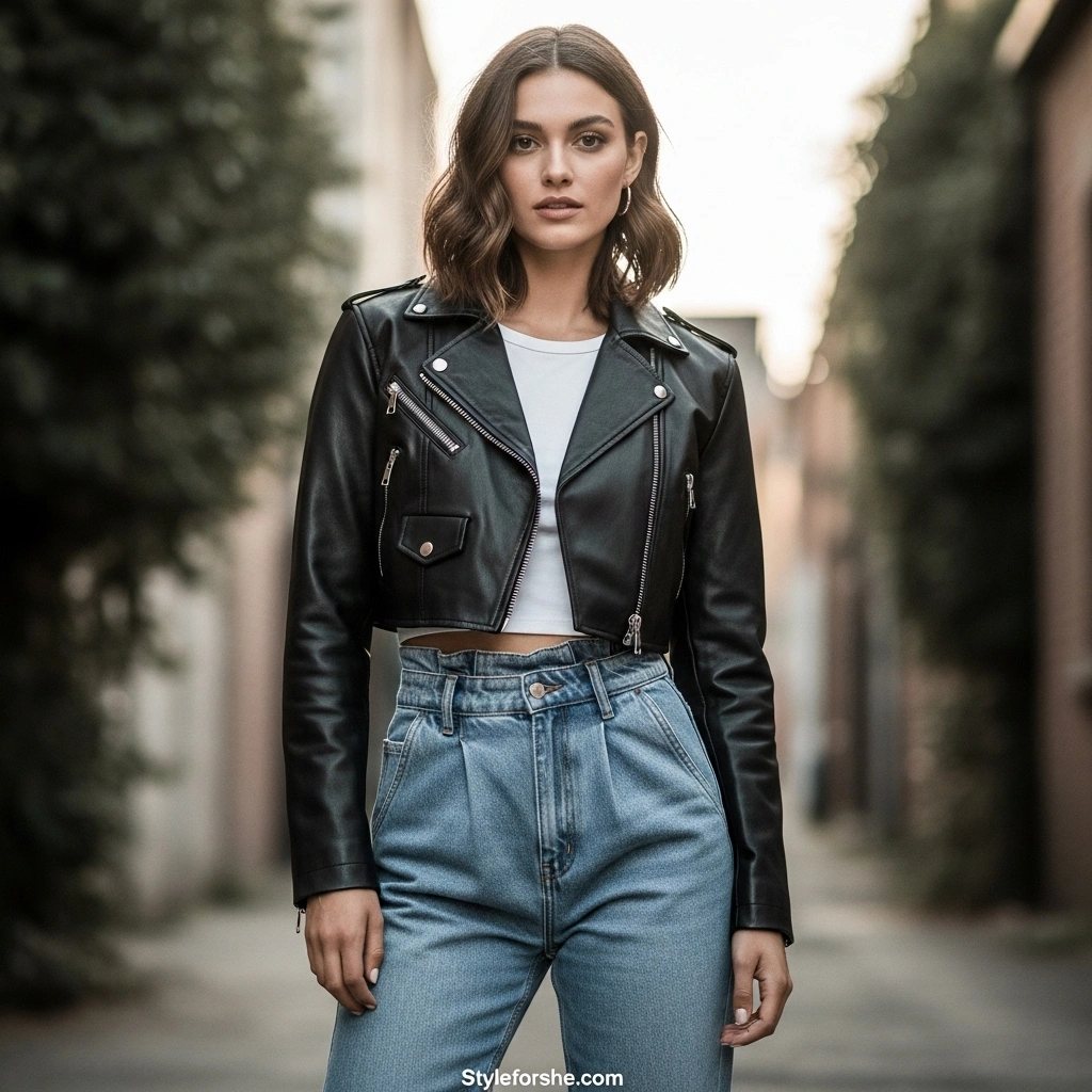 17 Chic Leather Jacket Outfits Ideas to Turn Heads