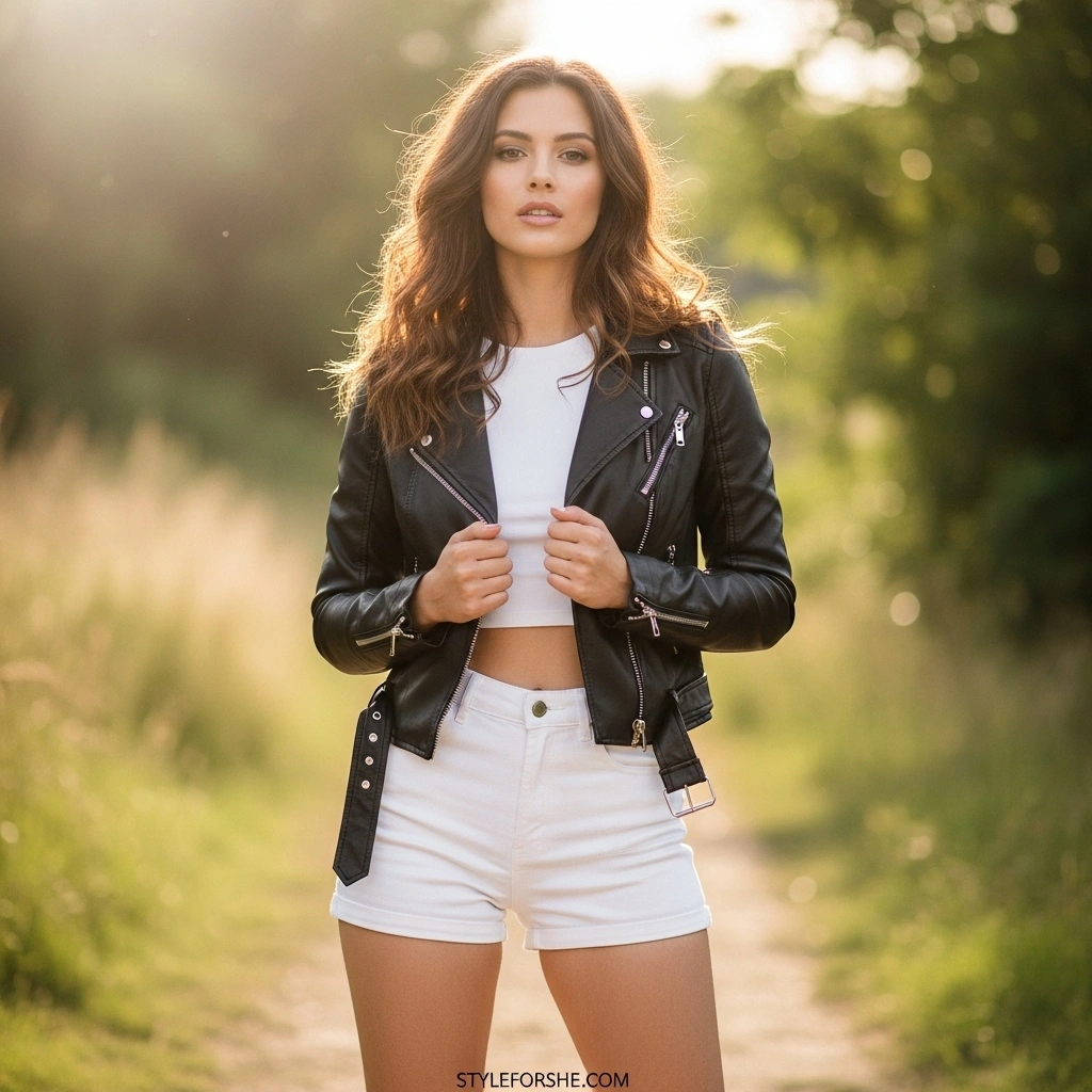 22 Stylish White Shorts Outfit Ideas to Try This Summer