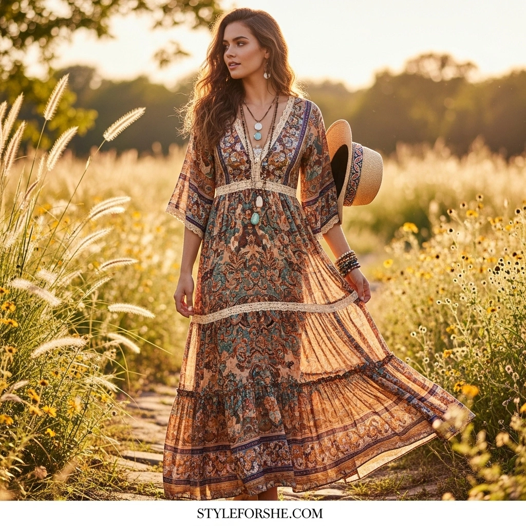 12 Stunning Dresses to Wear with Cowboy Boots for a Perfect Country Chic Look