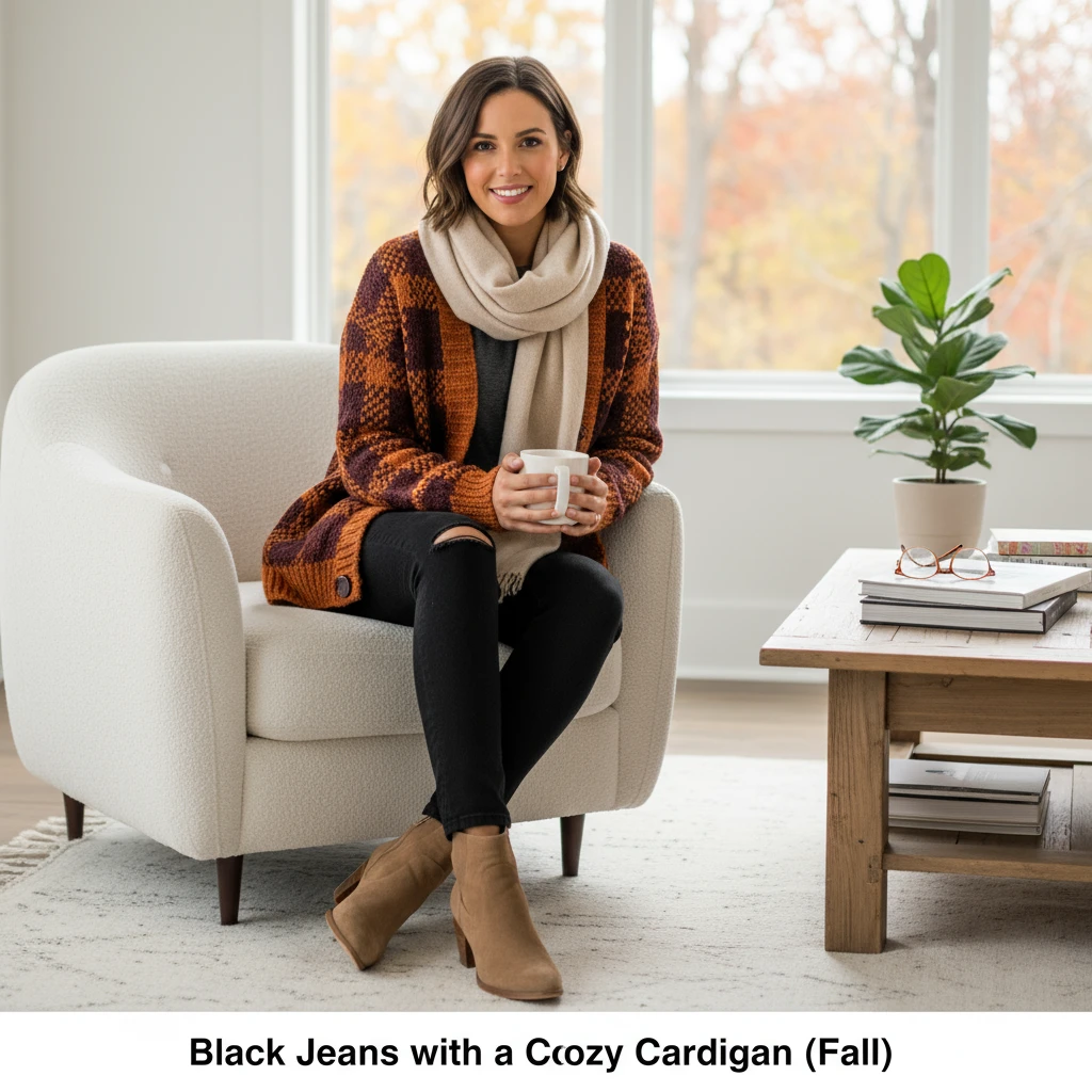 21 Best Black Jeans Outfits That Are Stylish All Year Round