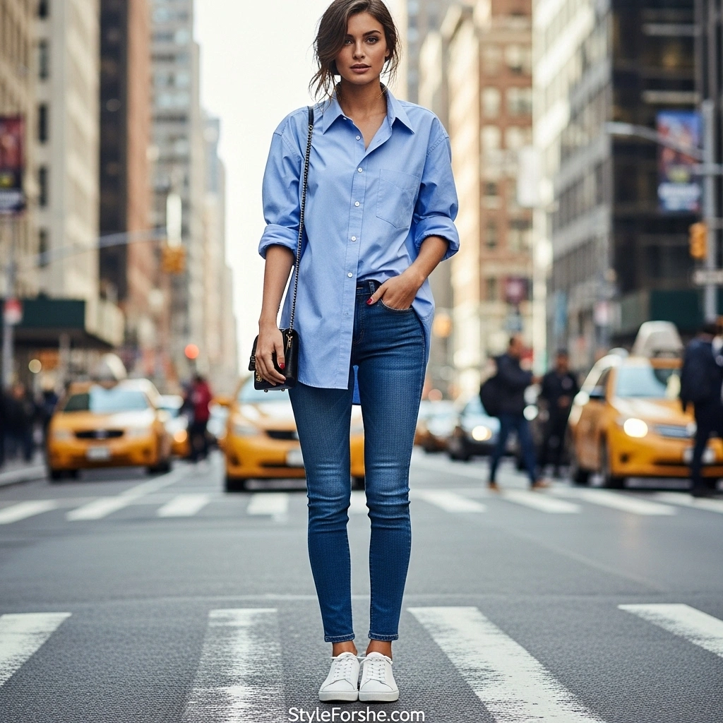 15 Oversized Shirt Outfit Ideas You’ll Want to Wear Everywhere