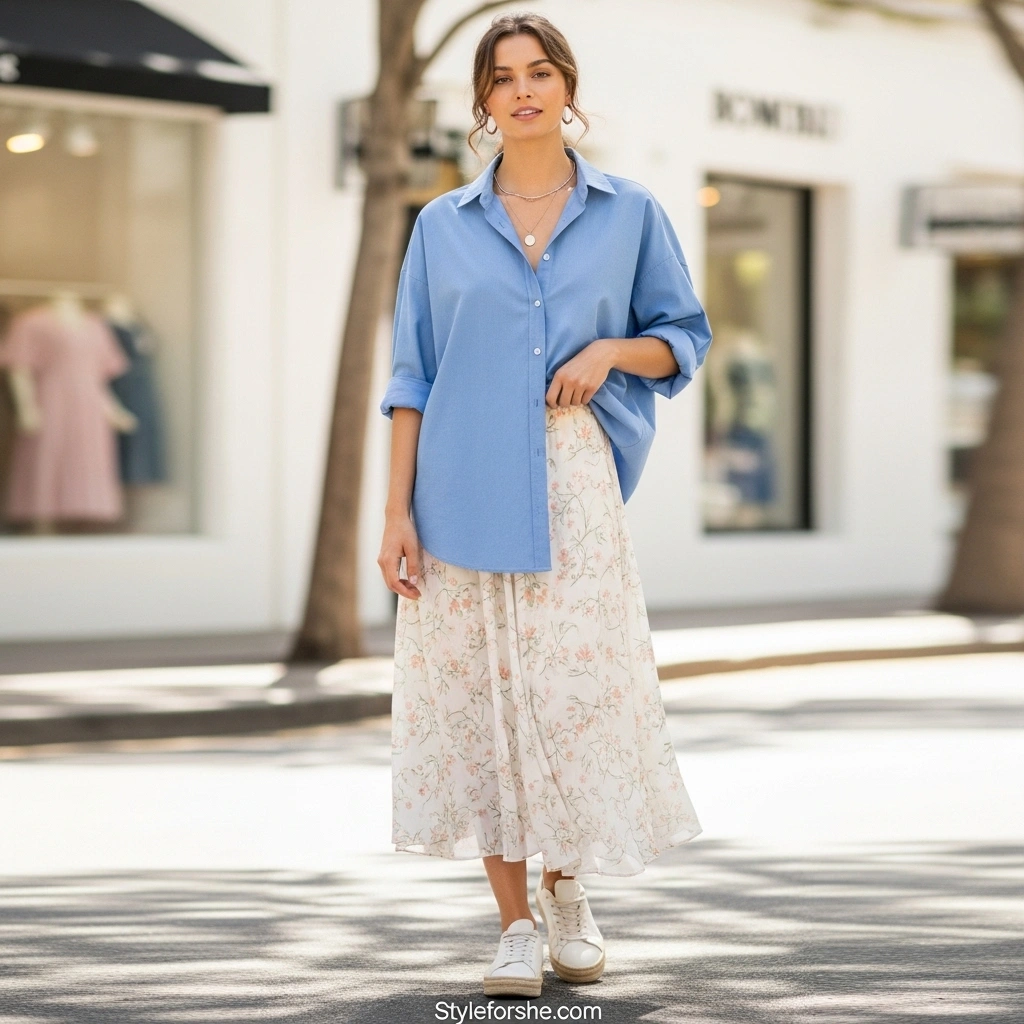 15 Oversized Shirt Outfit Ideas You’ll Want to Wear Everywhere