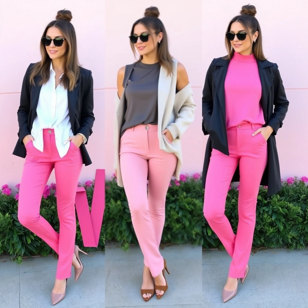 25 Stylish Pink Pants Outfit Ideas You’ll Love