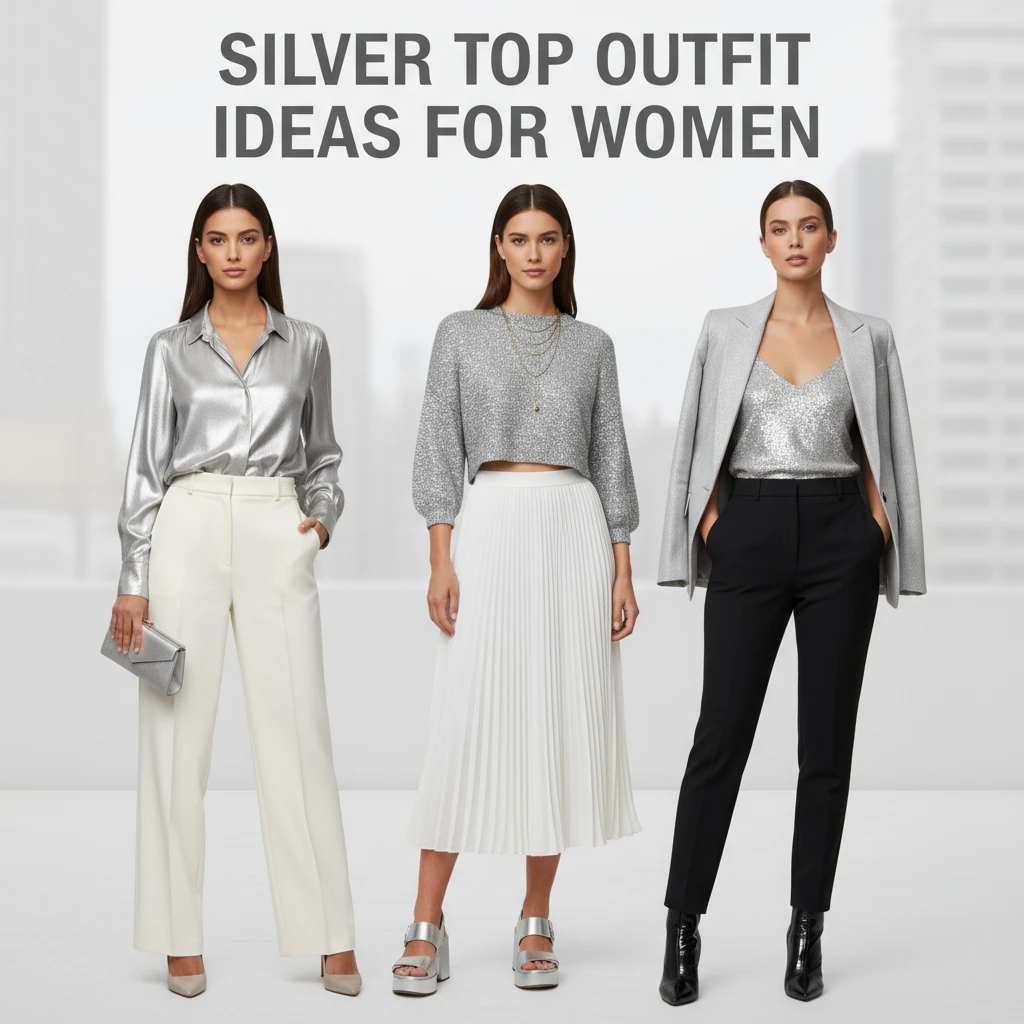 19 Stunning Silver Outfit Ideas for Women That Will Make You Shine