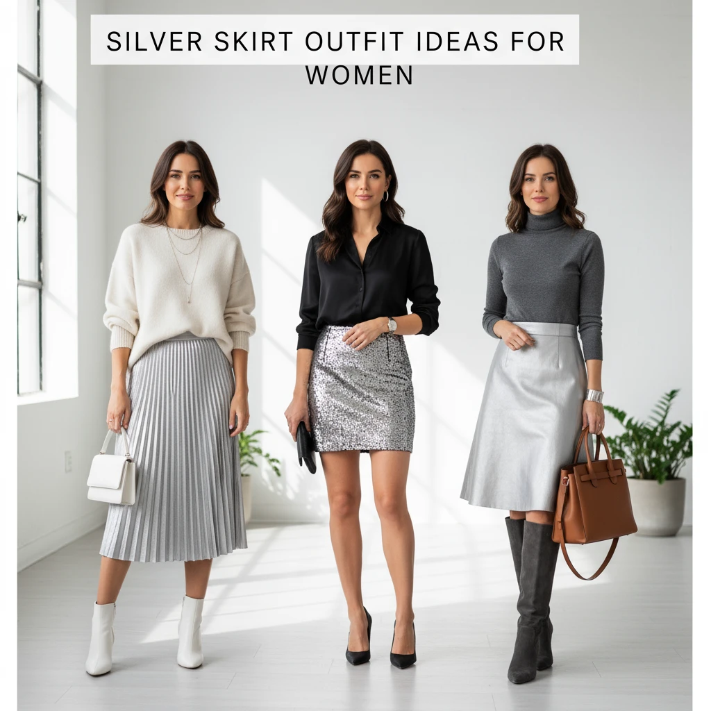 19 Stunning Silver Outfit Ideas for Women That Will Make You Shine