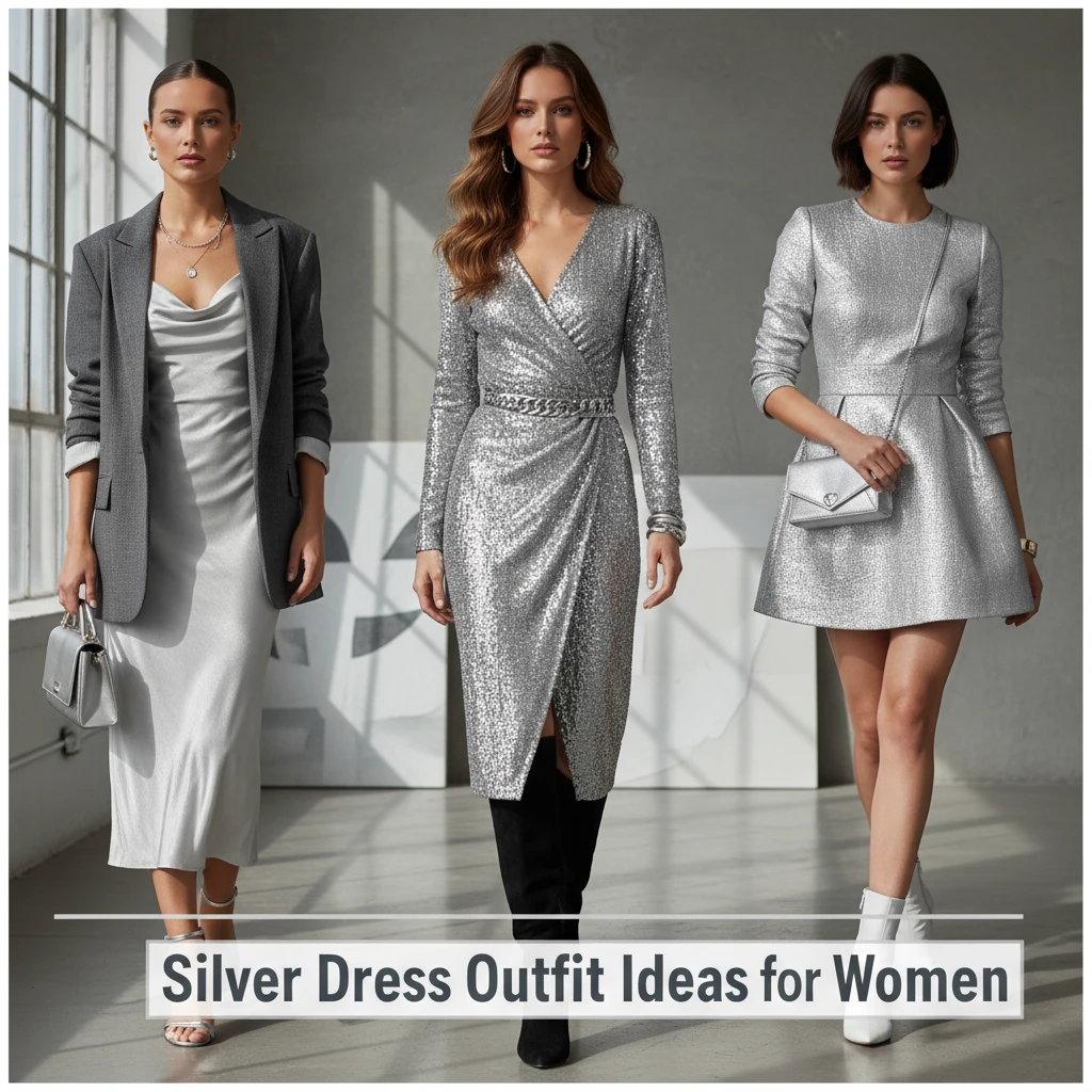 19 Stunning Silver Outfit Ideas for Women That Will Make You Shine