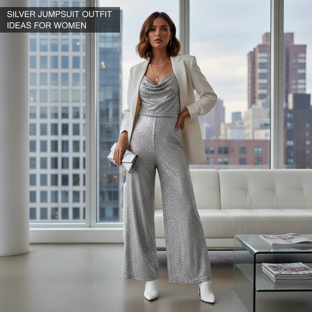 19 Stunning Silver Outfit Ideas for Women That Will Make You Shine