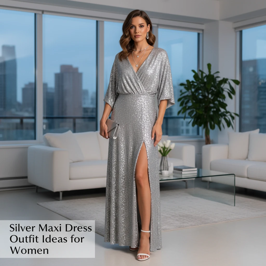 19 Stunning Silver Outfit Ideas for Women That Will Make You Shine