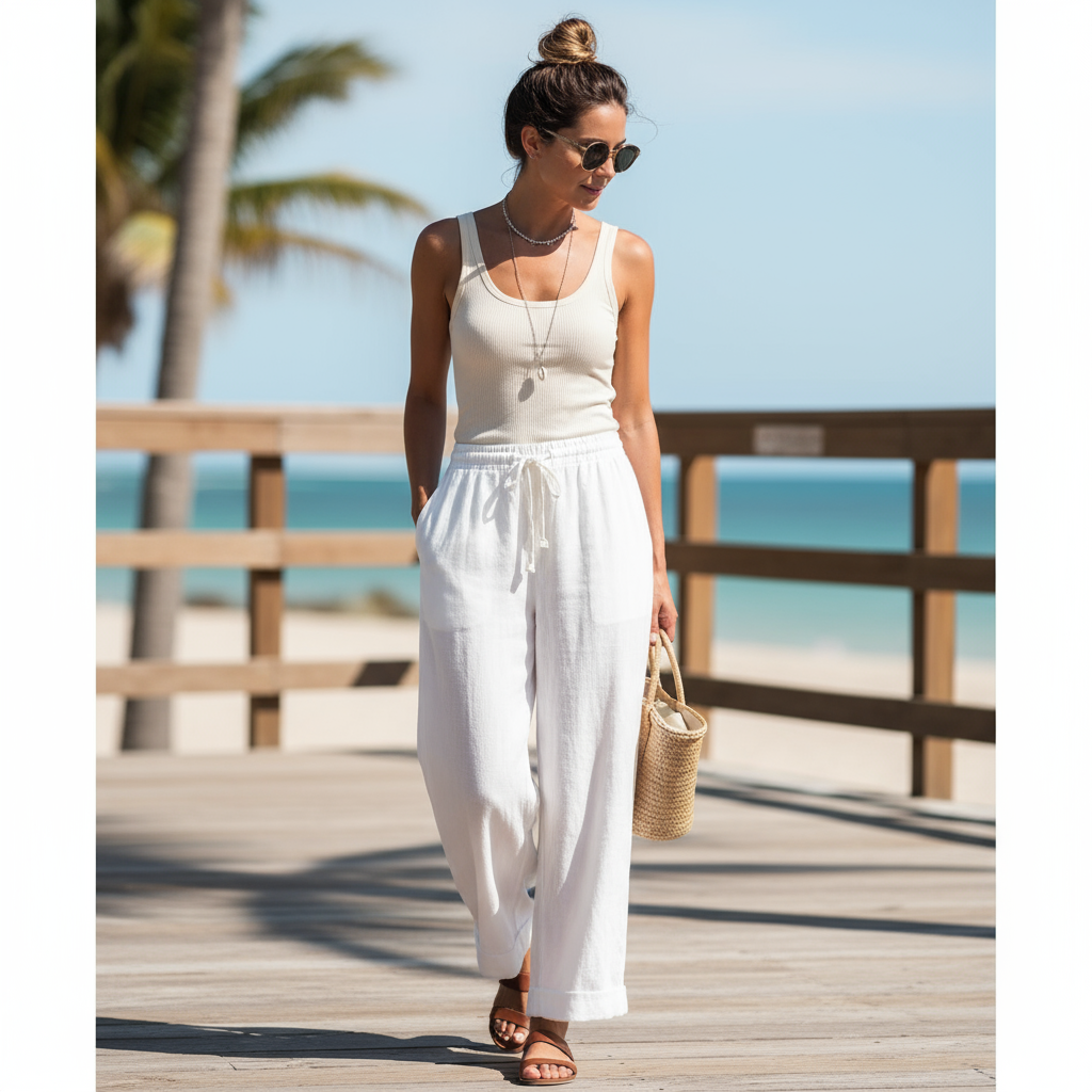 20 White Pants Outfit Ideas That Are Effortlessly Chic