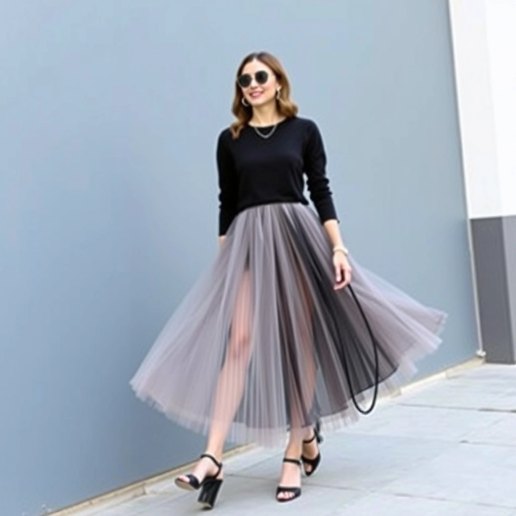 21 Stunning Tulle Skirt Outfit Ideas