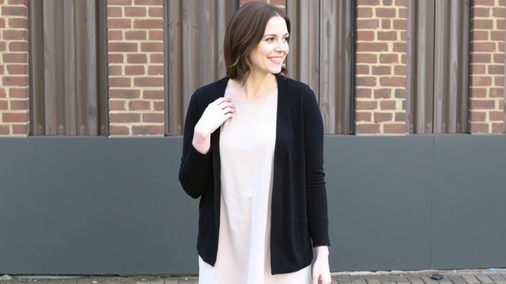 omnigen cardigan layer over a simple d 1765383976910