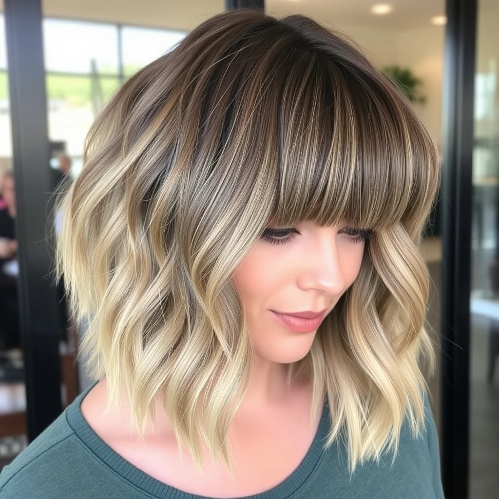 24 Short Bob Hairstyles With Bangs That Frame Your Face Perfectly