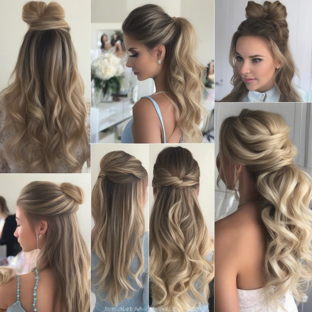 23 Half Up Half Down Prom Hairstyles That Look Stunning