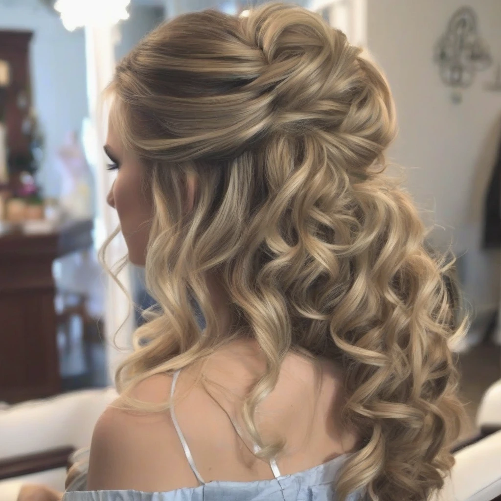 23 Half Up Half Down Prom Hairstyles That Look Stunning
