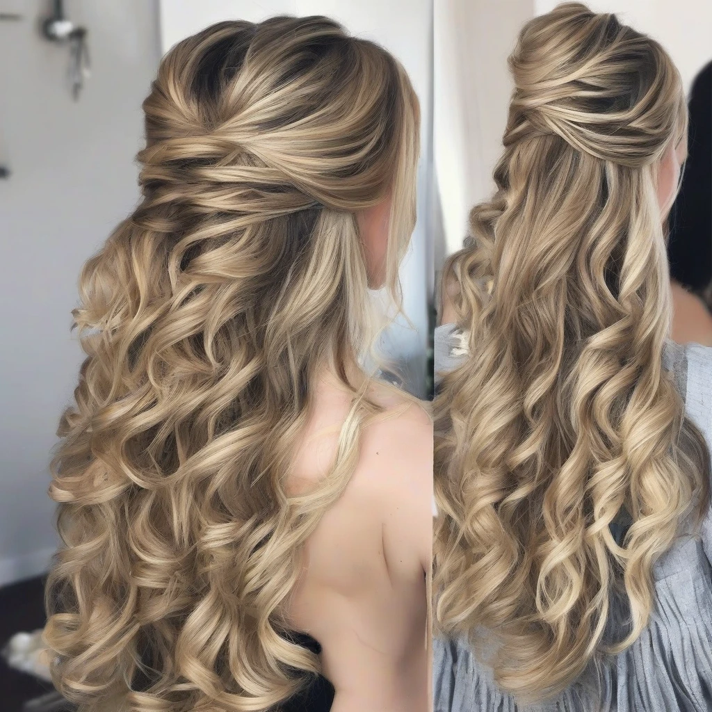 23 Half Up Half Down Prom Hairstyles That Look Stunning