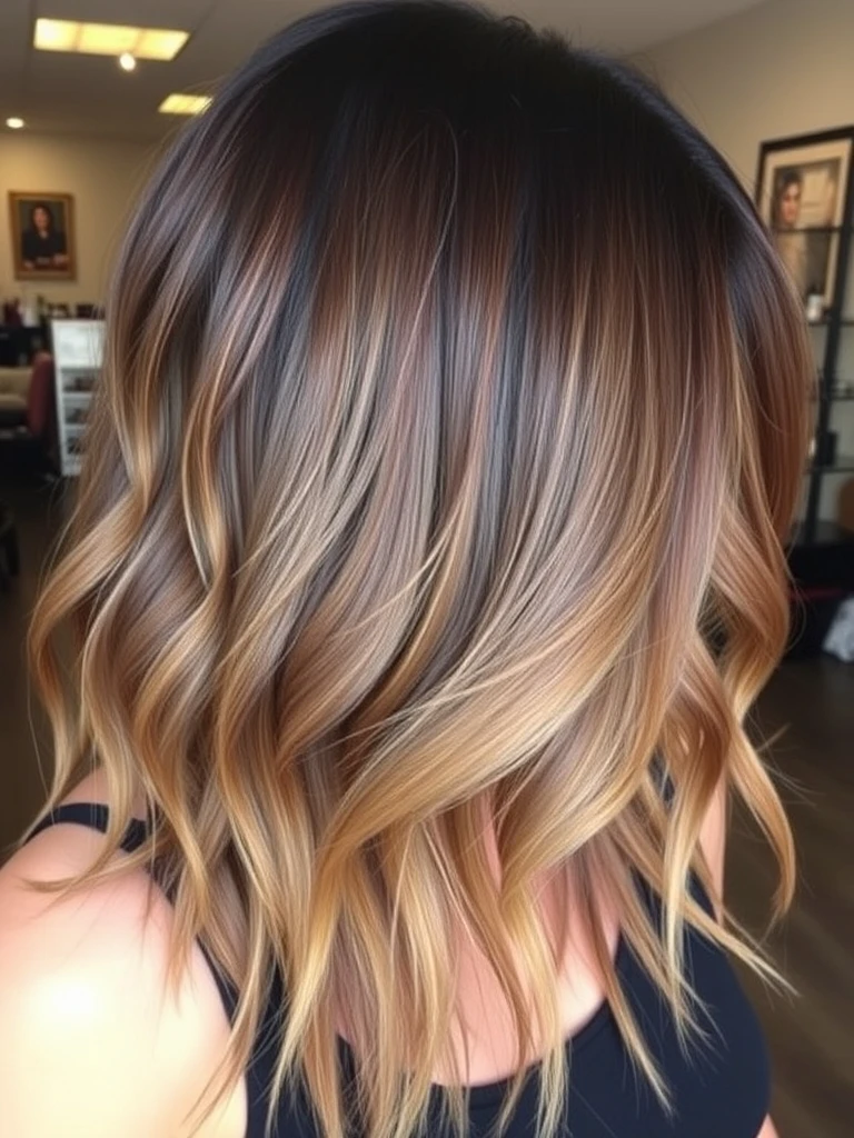 23 Stunning Dark Caramel Balayage That Adds Warm Rich Dimension