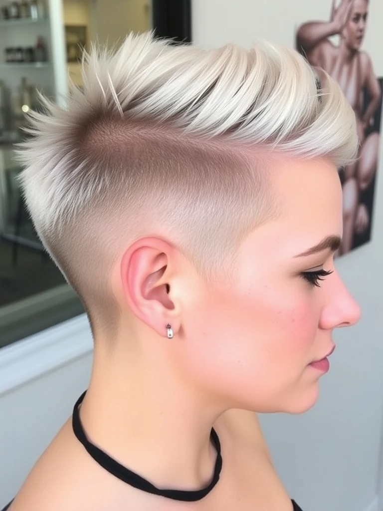 25 Creative Shaved Sides Pixie Cut Haircuts for a Trendy Look
