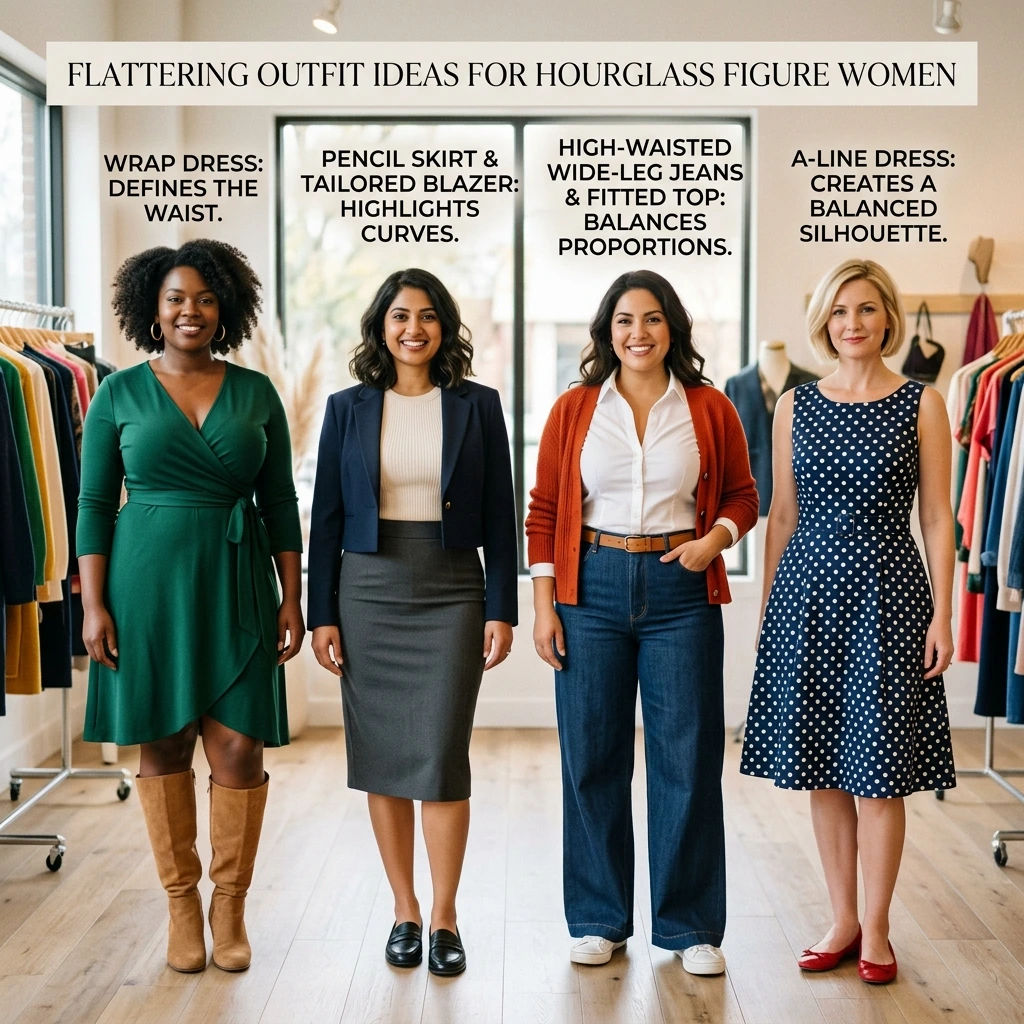 11 Flattering Outfit Ideas for Hourglass Figure Women