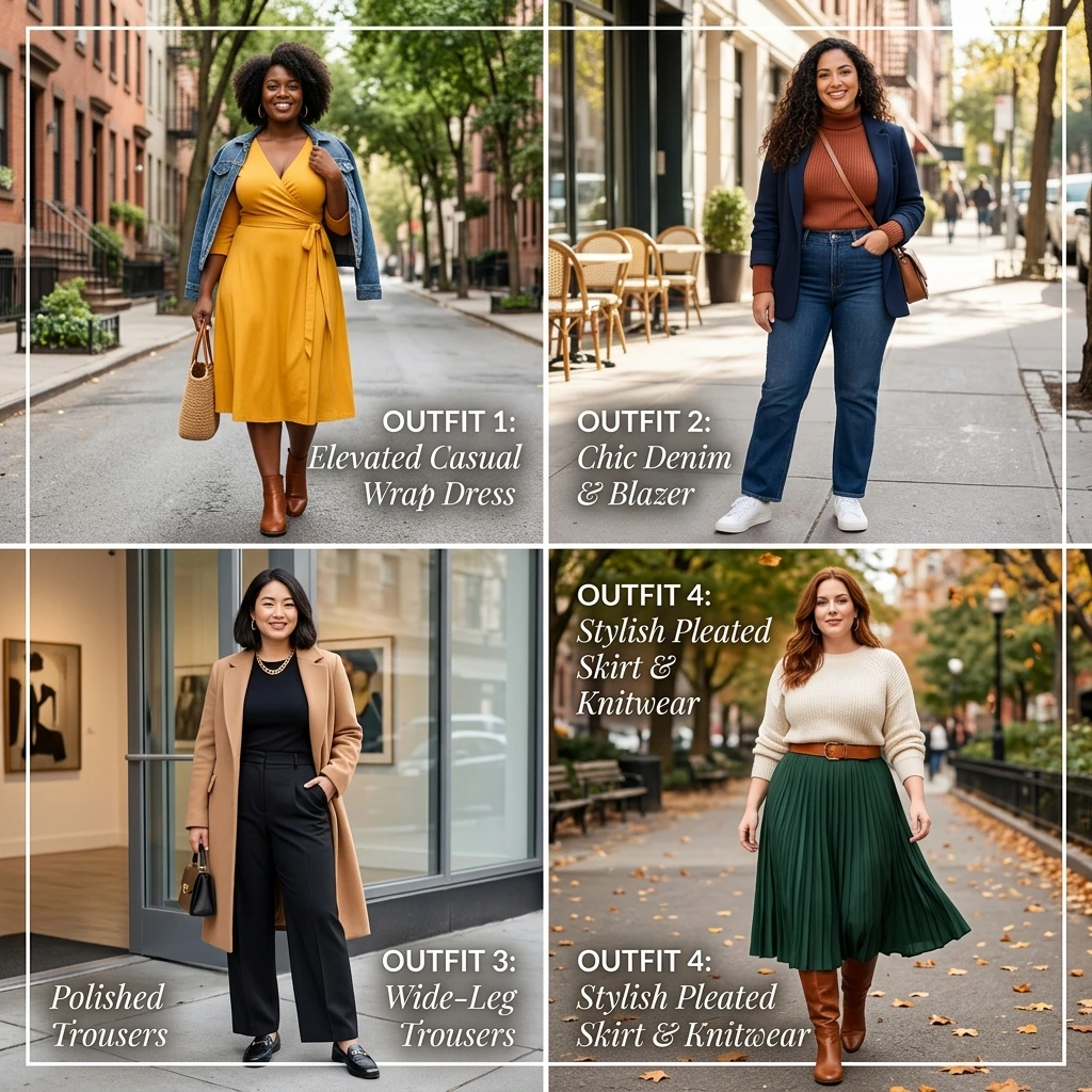 10 Stunning Outfit Ideas for Curvy Women to Try Now