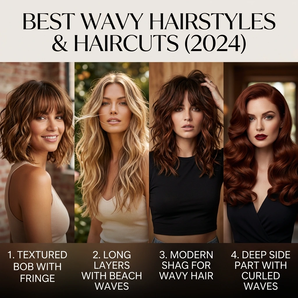 15 Best Wavy Hairstyles and Haircuts for Wavy Hair