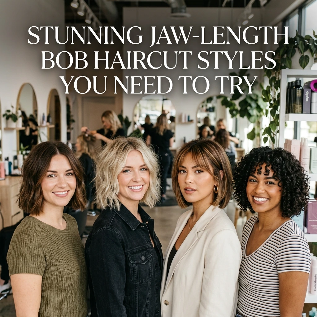 15 Stunning Jaw Length Bob Haircut Styles You Need to Try