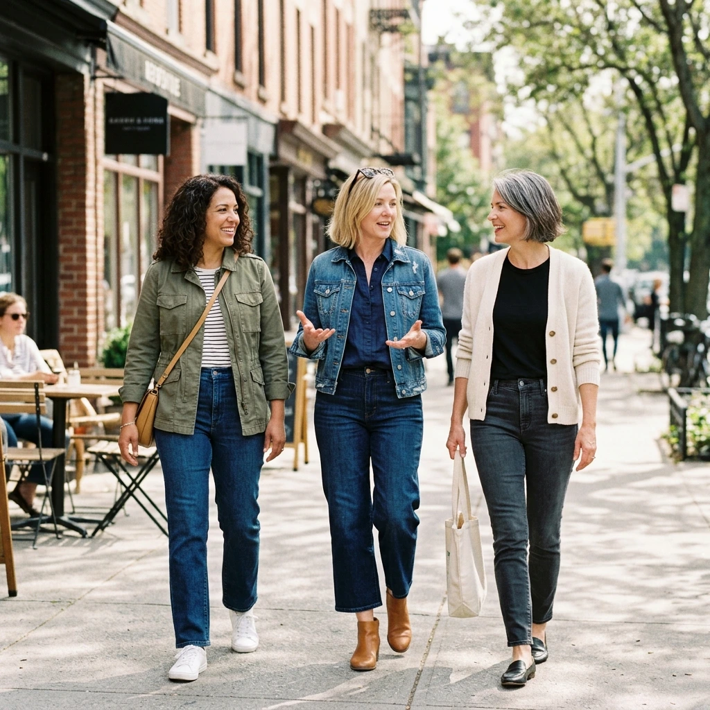 11 Best Jeans for Women Over 40: Flattering Denim Picks