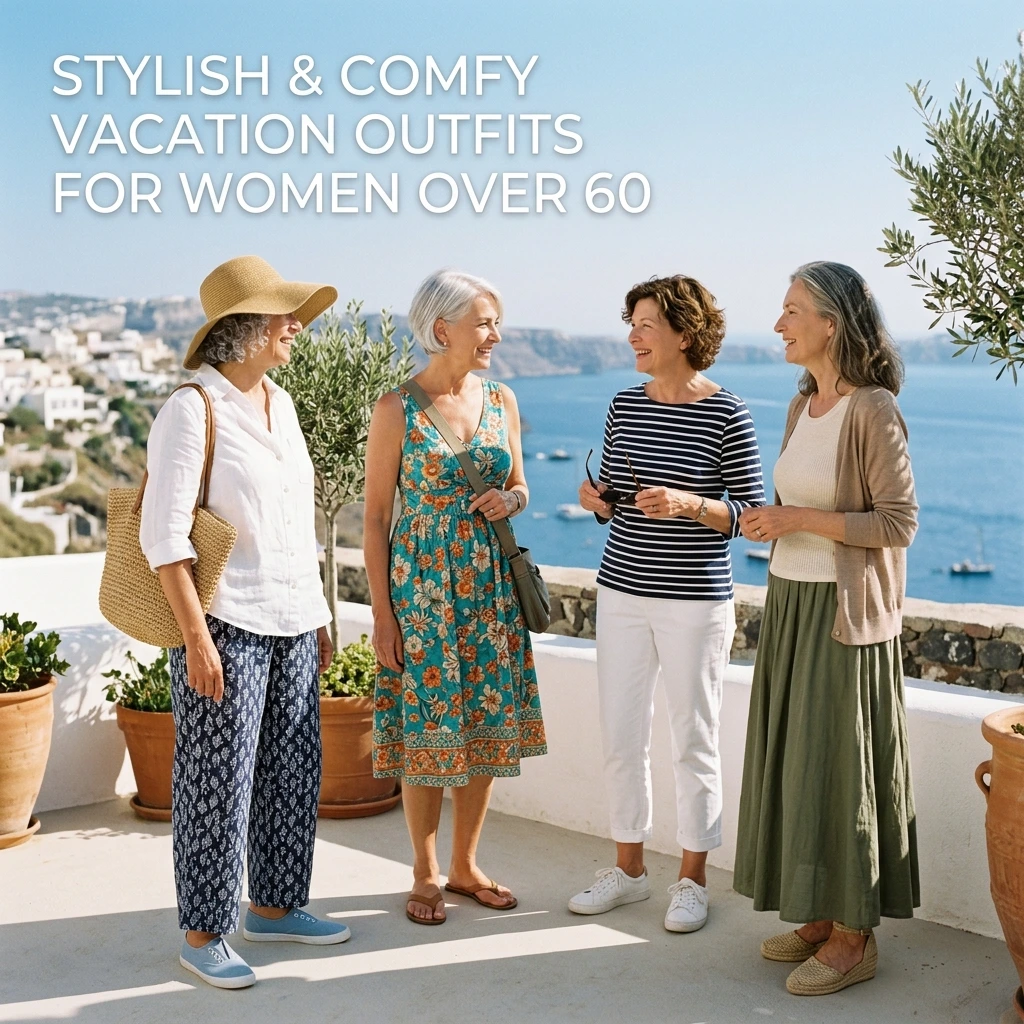 11 Vacation Outfits for Women Over 60: Stylish & Comfy