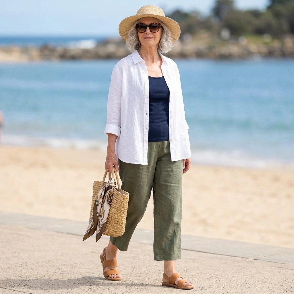 11 Vacation Outfits for Women Over 60: Stylish & Comfy
