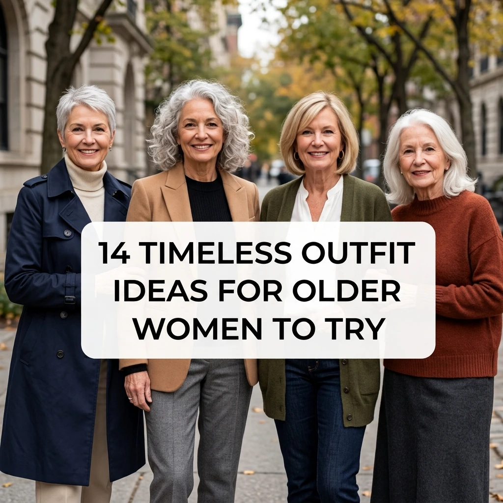 14 Timeless Outfit Ideas for Older Women to Try