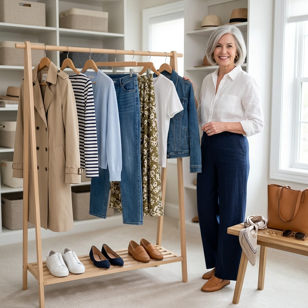 10 Spring Capsule Wardrobe for Women Over 50 Picks
