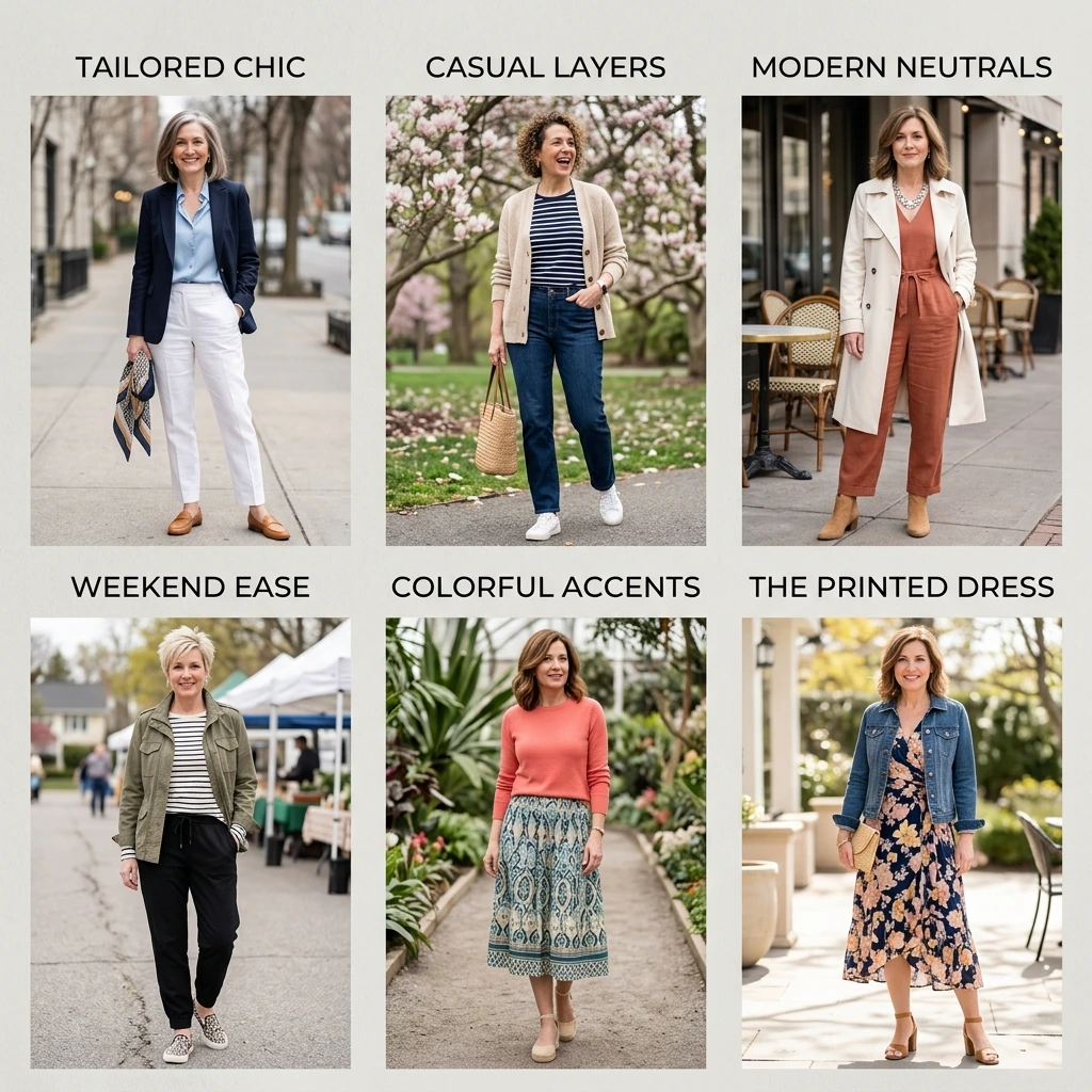 12 Wide Leg Jeans Outfit Ideas for Women Over 50