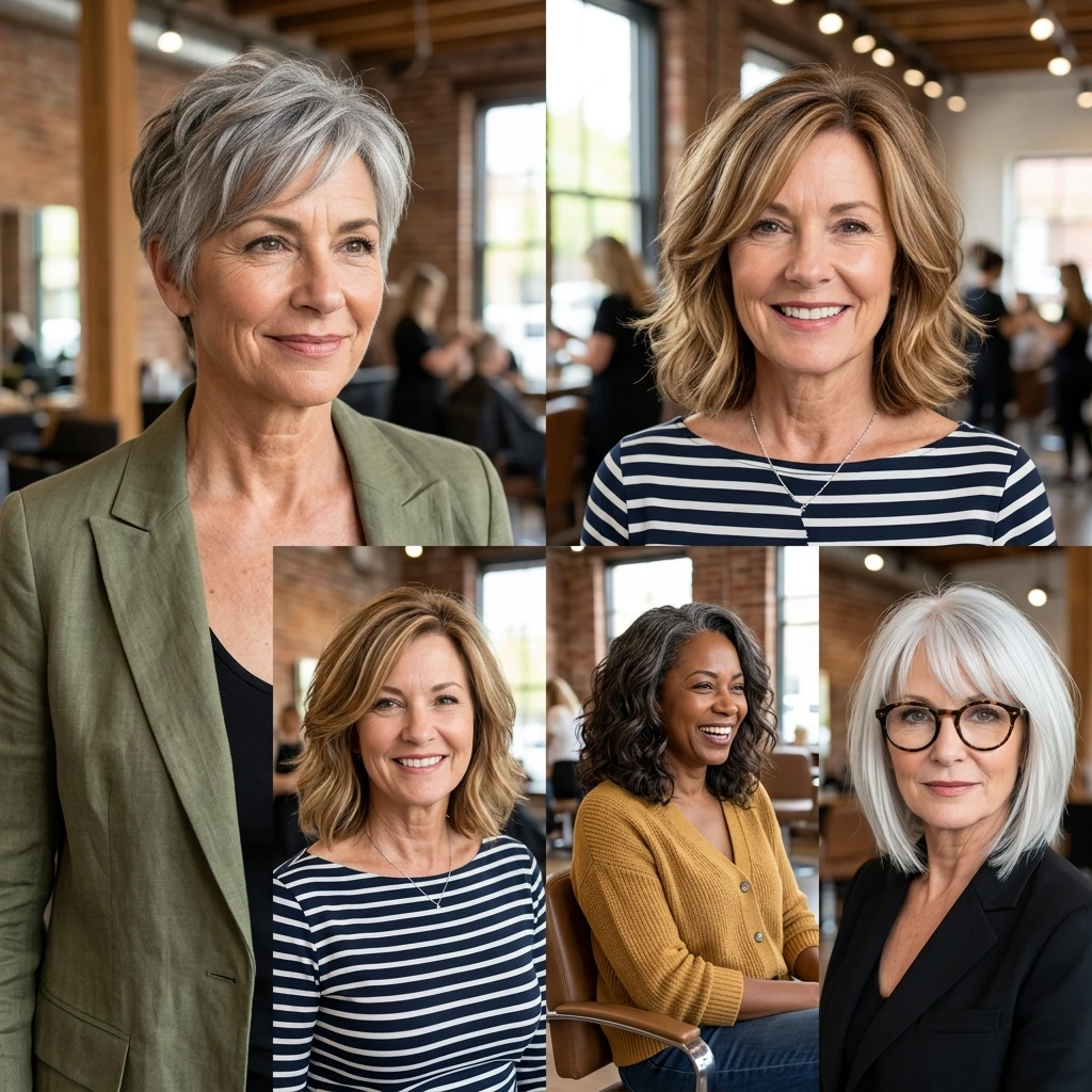 11 Youthful Hairstyles & Haircuts for Women Over 50