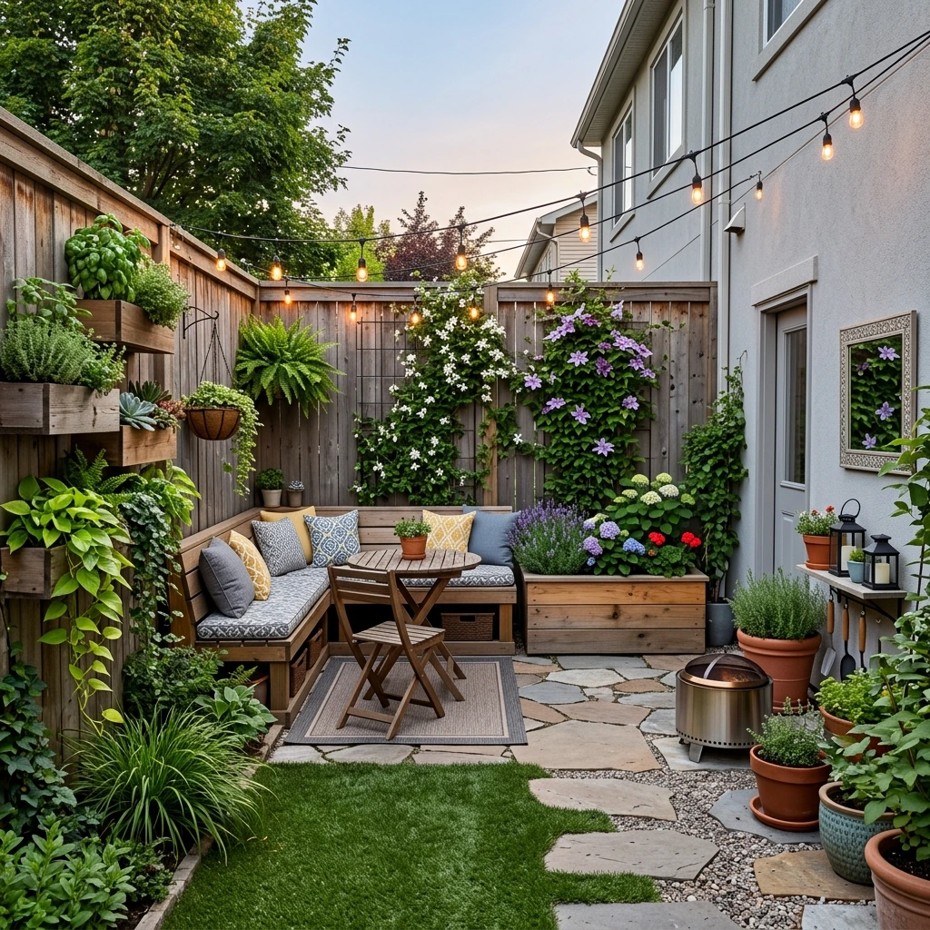 15 Clever Small Backyard Ideas That Maximize Space
