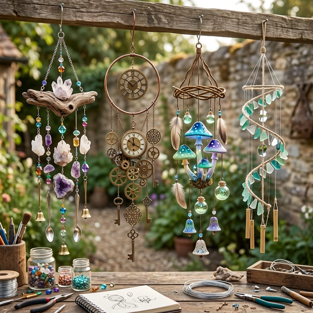 10 Fantastical DIY Wind Chime Ideas You’ve Never Seen Before