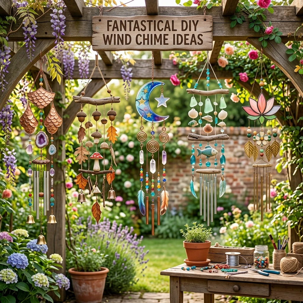 10 Fantastical DIY Wind Chime Ideas You’ve Never Seen Before