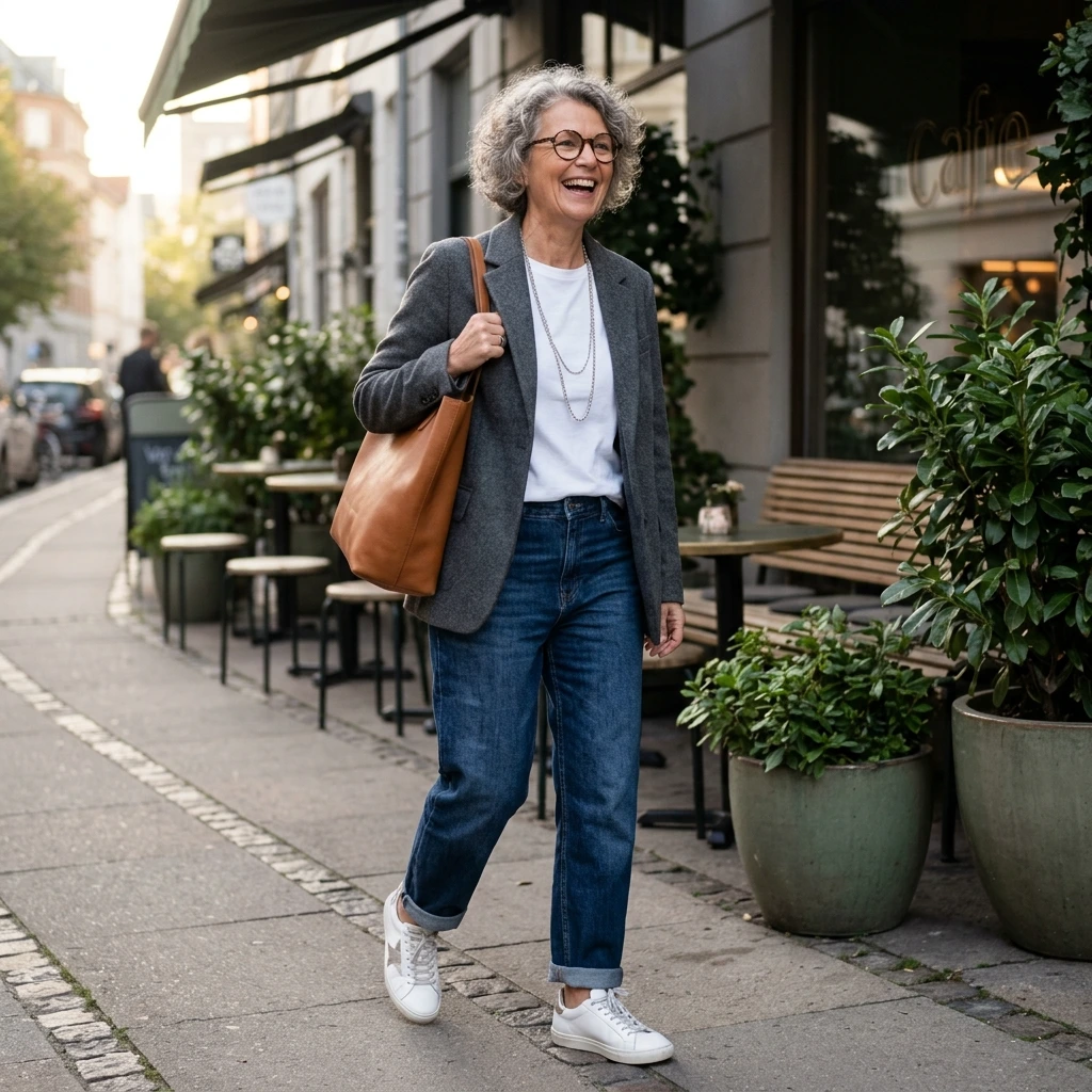 6 Ageless Style (Trendy Casual Clothes for 60-Year-Old Women)