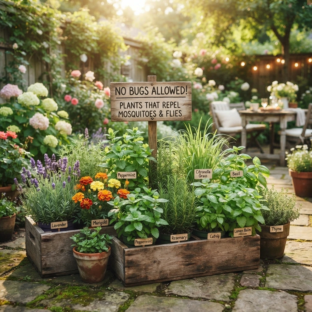 8 No Bugs Allowed! Plants That Repel Mosquitos & Flies
