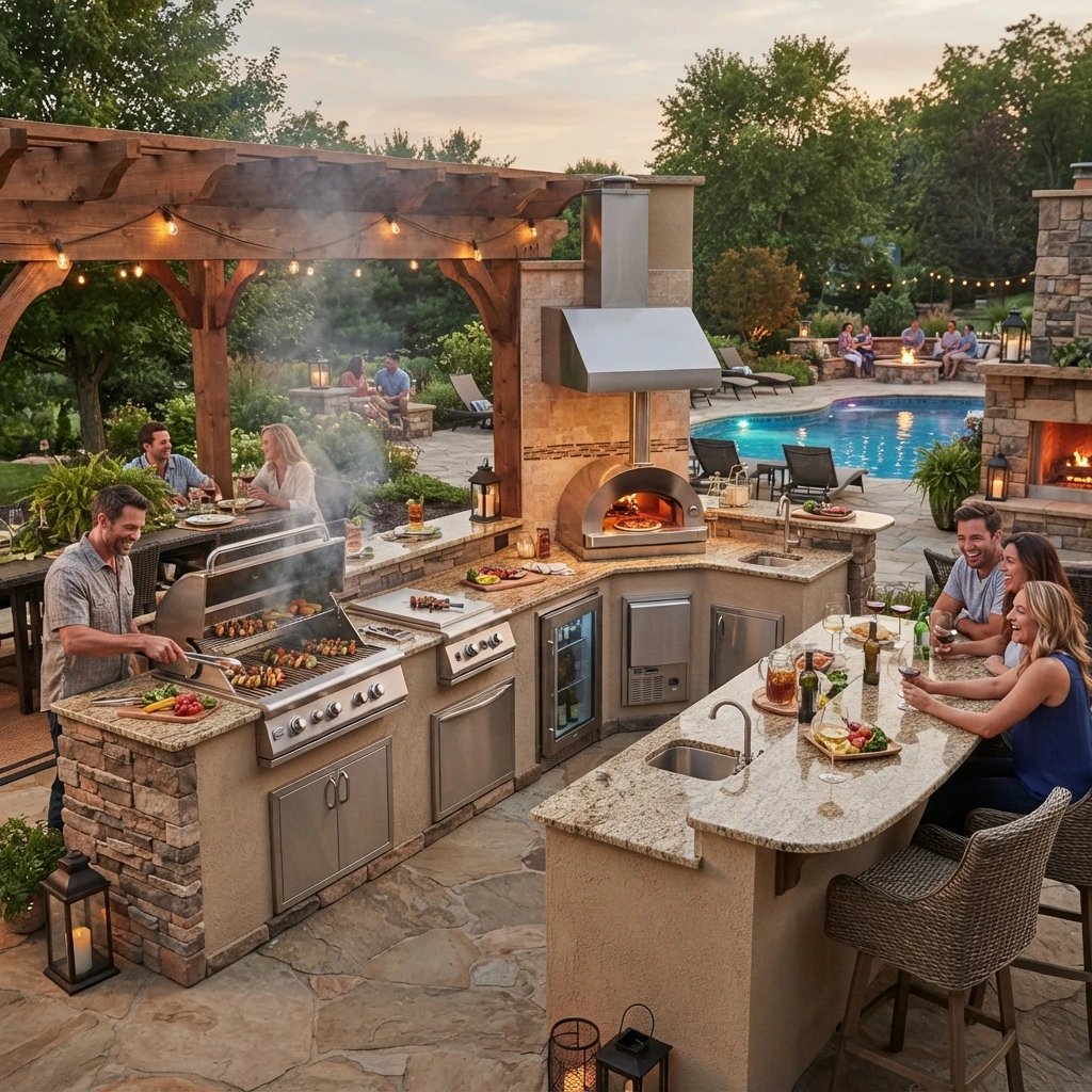 8 Beautiful Outdoor Kitchen Ideas for Entertaining