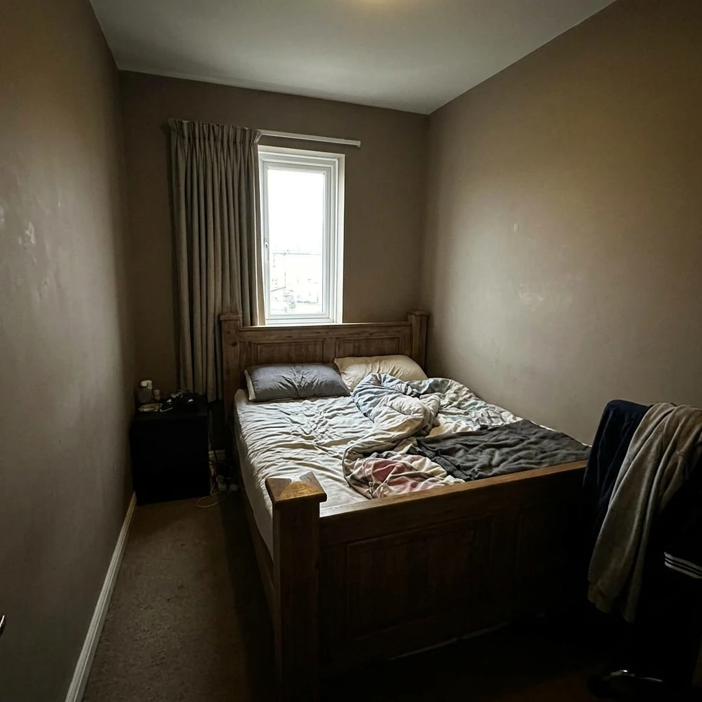 How to Make a Small Bedroom Feel Twice as Big on a Budget!