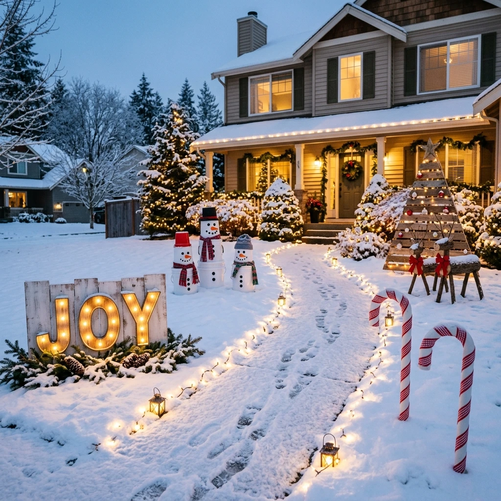 Best DIY Christmas Yard Decor Ideas