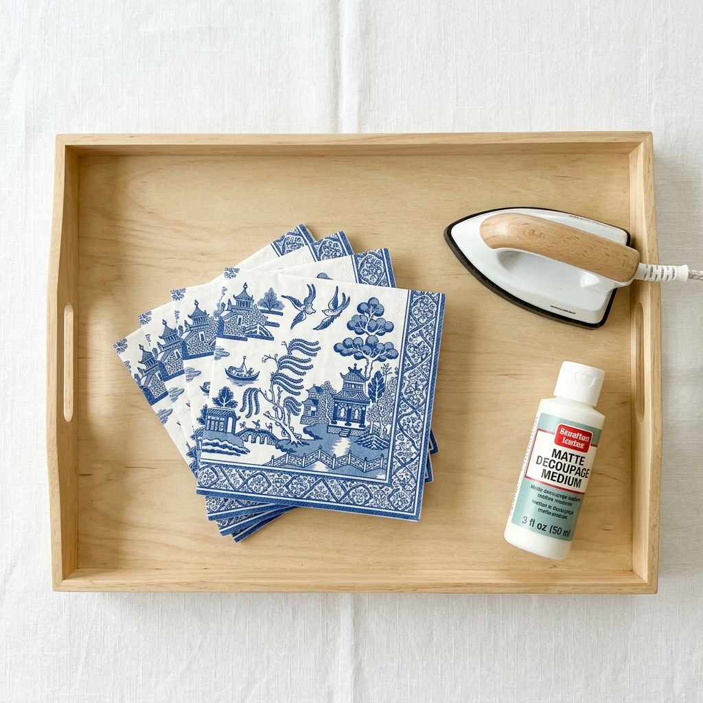 How to Make Designer-Look Home Decor with Napkins (Wrinkle-Free!)