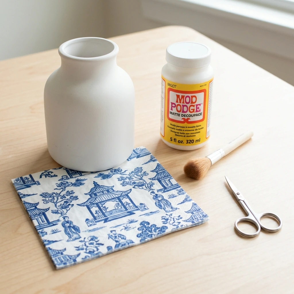 How to Make Designer-Look Home Decor with Napkins (Wrinkle-Free!)